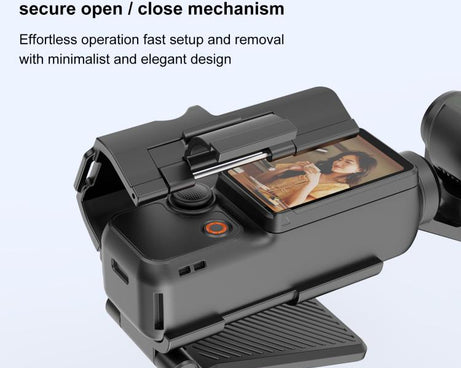 For DJI Osmo Pocket 3 PULUZ Folding Magnetic Mount Base Bracket