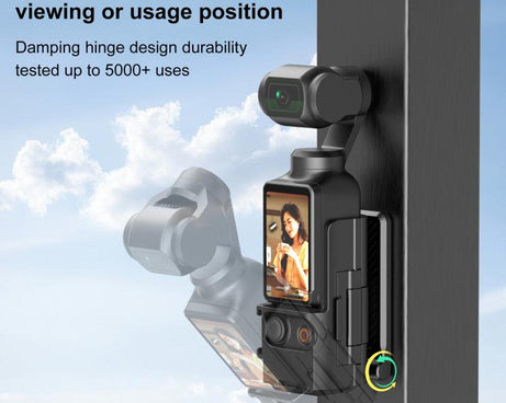 For DJI Osmo Pocket 3 PULUZ Folding Magnetic Mount Base Bracket