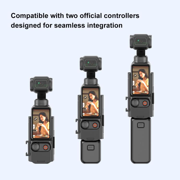 For DJI Osmo Pocket 3 PULUZ Folding Magnetic Mount Base Bracket