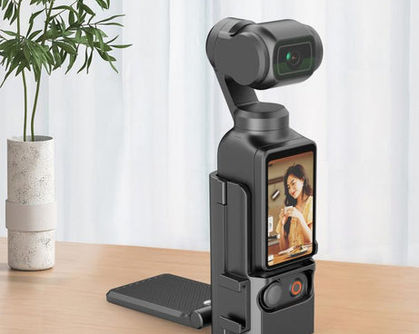 For DJI Osmo Pocket 3 PULUZ Folding Magnetic Mount Base Bracket