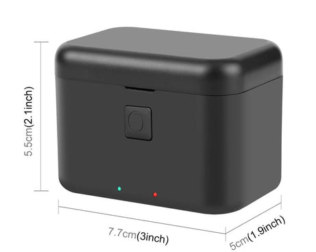 For Insta360 X5 PULUZ Dual-Batteries Charging Box Battery & Memory Card Storage Case