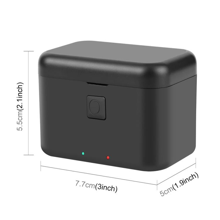 For Insta360 X5 PULUZ Dual-Batteries Charging Box Battery & Memory Card Storage Case