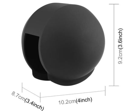 For Insta360 X5 PULUZ Invisible Dive Case Lens Guard Silicone Protective Lens Cap Cover