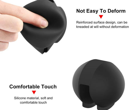 For Insta360 X5 PULUZ Invisible Dive Case Lens Guard Silicone Protective Lens Cap Cover