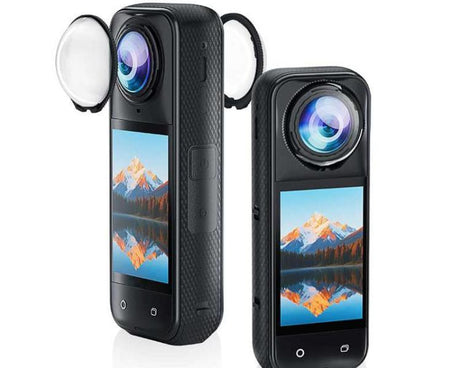 For Insta360 X5 PULUZ Rotation PC Lens Guard  Protective Cover, Rotating PC Lens Guard