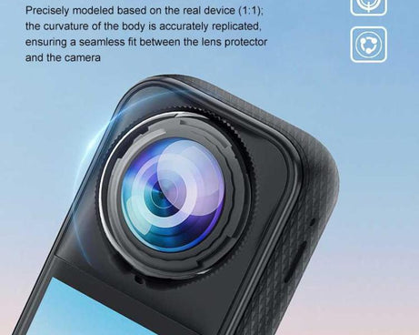 For Insta360 X5 PULUZ Rotation PC Lens Guard  Protective Cover, Rotating PC Lens Guard