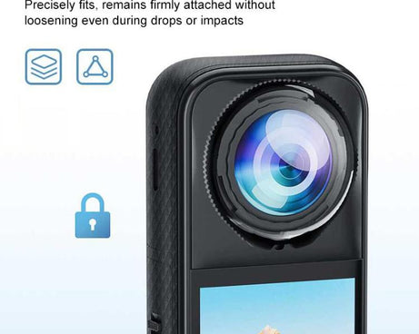 For Insta360 X5 PULUZ Rotation PC Lens Guard  Protective Cover, Rotating PC Lens Guard