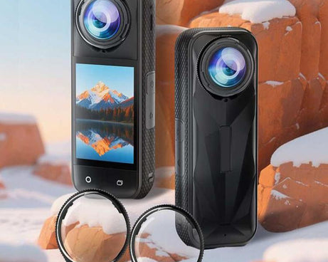 For Insta360 X5 PULUZ Rotation PC Lens Guard  Protective Cover, Rotating PC Lens Guard