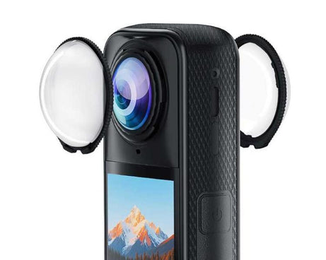 For Insta360 X5 PULUZ Rotation PC Lens Guard  Protective Cover, Rotating PC Lens Guard
