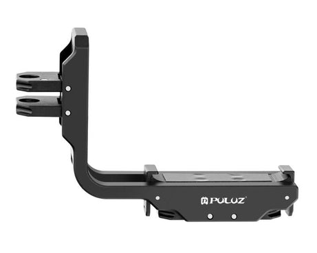 For DJI Osmo Action 5 Pro / 4 / 3 PULUZ Vertical Horizontal Shooting Quick Release Metal Magnetic L Bracket, For DJI Osmo Action 5 Pro / 4