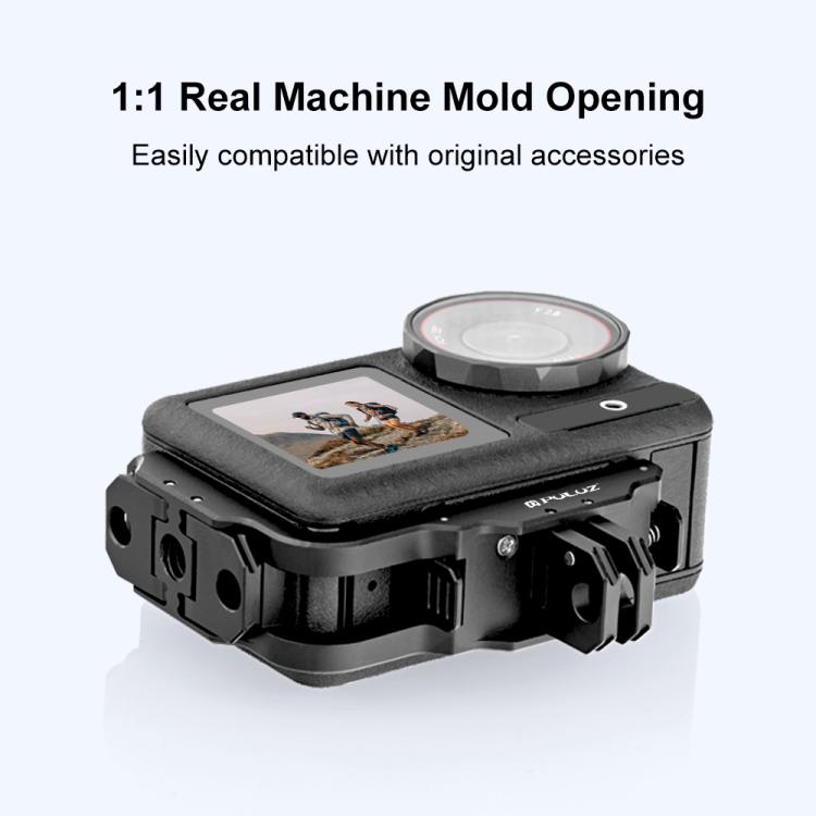 For DJI Osmo Action 5 Pro / 4 / 3 PULUZ Vertical Horizontal Shooting Quick Release Metal Magnetic L Bracket, For DJI Osmo Action 5 Pro / 4