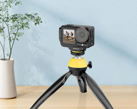 For DJI Osmo Action 5 Pro / 4 / 3 PULUZ Vertical Horizontal Shooting Quick Release Metal Magnetic L Bracket, For DJI Osmo Action 5 Pro / 4