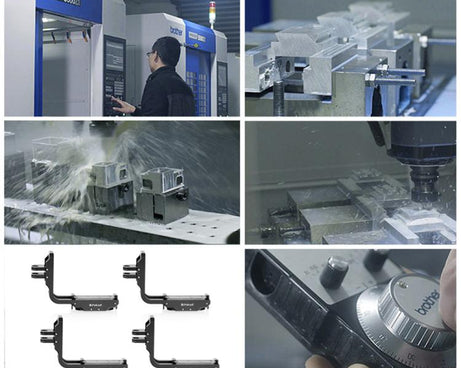 For DJI Osmo Action 5 Pro / 4 / 3 PULUZ Vertical Horizontal Shooting Quick Release Metal Magnetic L Bracket, For DJI Osmo Action 5 Pro / 4