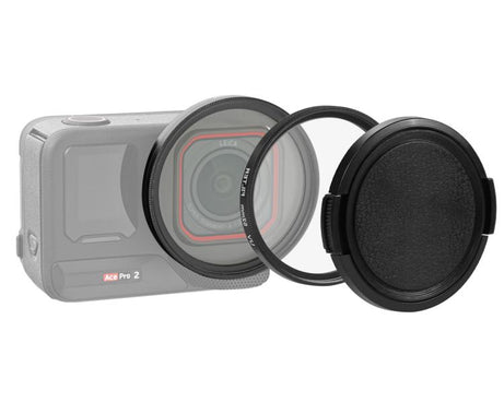 For Insta360 Ace Pro 2 PULUZ 52mm UV Lens Filter Adapter Ring with Lens Cover, For Insta360 Ace Pro 2 Filter Adapter Ring