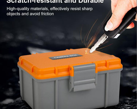 For DJI Osmo Action 5 Pro / 4 / 3 PULUZ Waterproof Hard Carrying Suitcase Outdoor Protective Storage Box