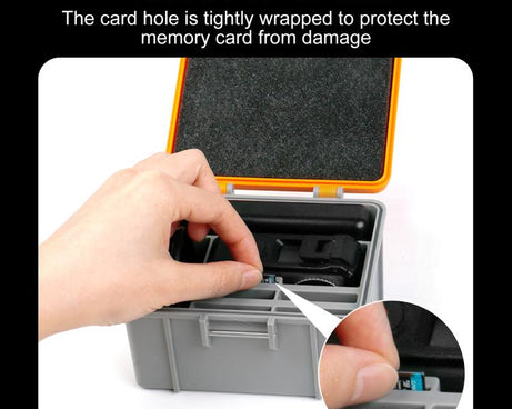 For DJI Osmo Action 5 Pro / 4 / 3 PULUZ Waterproof Hard Carrying Suitcase Outdoor Protective Storage Box