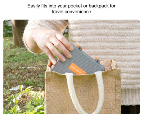 For DJI Osmo Action 5 Pro / 4 / 3 PULUZ Waterproof Hard Carrying Suitcase Outdoor Protective Storage Box