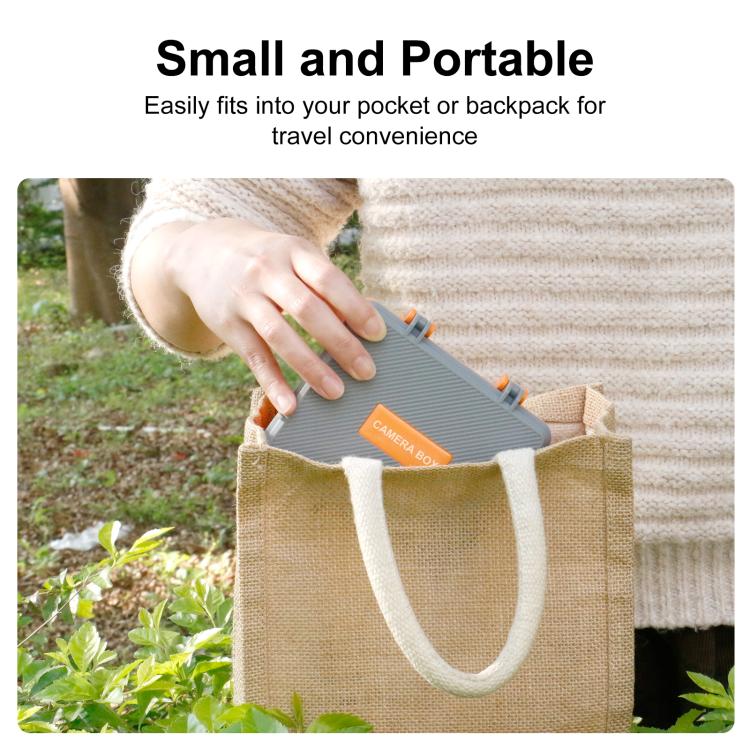 For DJI Osmo Action 5 Pro / 4 / 3 PULUZ Waterproof Hard Carrying Suitcase Outdoor Protective Storage Box