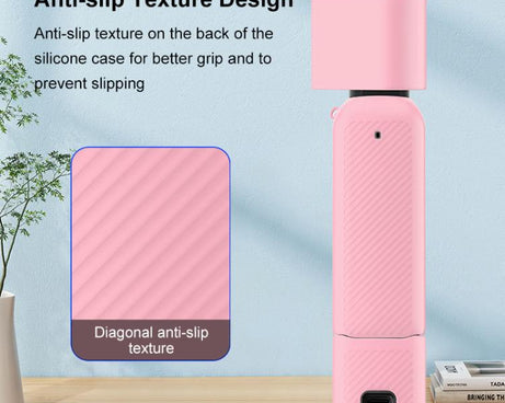 For DJI OSMO Pocket 3 PULUZ 6 in 1 Body Lens Handle Screen Mic Silicone TPU Cover