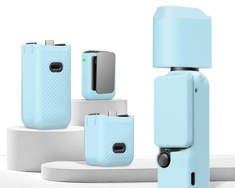 For DJI OSMO Pocket 3 PULUZ 6 in 1 Body Lens Handle Screen Mic Silicone TPU Cover