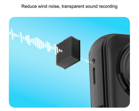 For Insta360 X5 / X4 / X3 PULUZ 6pcs Noise Reduction Windshield Foam Gasket