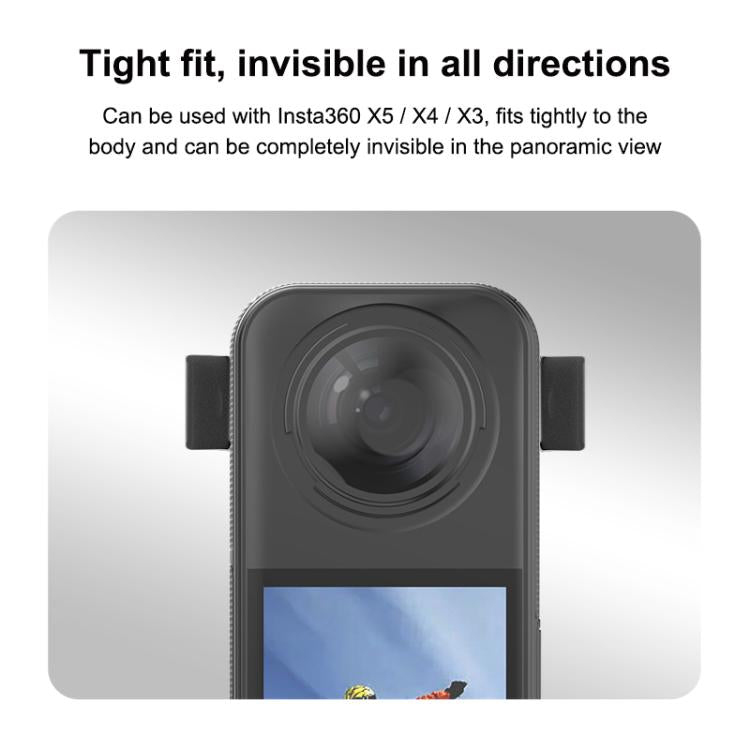 For Insta360 X5 / X4 / X3 PULUZ 6pcs Noise Reduction Windshield Foam Gasket