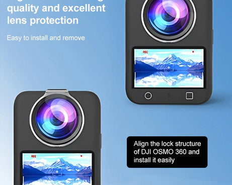 For DJI Osmo 360 PULUZ Lens Guard PC Protective Cover