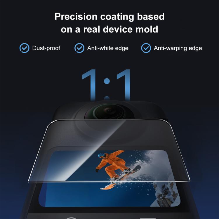 For DJI Osmo 360 PULUZ Screen Explosion-proof Tempered Glass Films