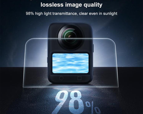 For DJI Osmo 360 PULUZ Screen Explosion-proof Tempered Glass Films