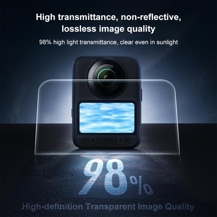 For DJI Osmo 360 PULUZ Screen Explosion-proof Tempered Glass Films