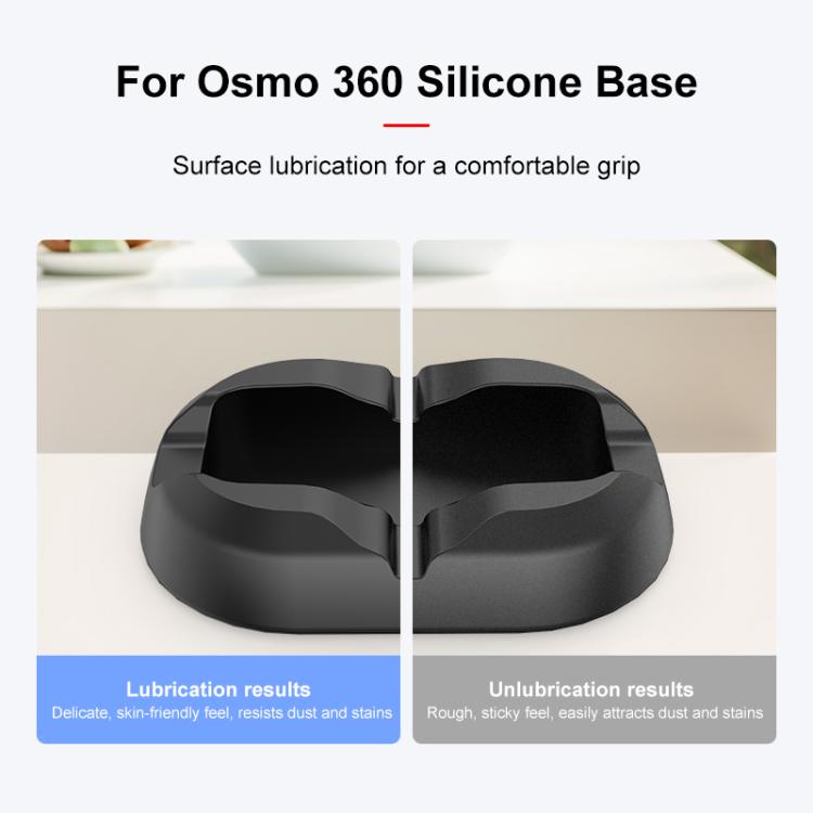 For DJI Osmo 360 PULUZ Silicone Base Stand