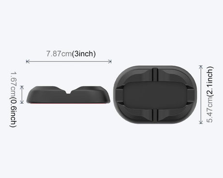 For DJI Osmo 360 PULUZ Car Silicone Base Stand