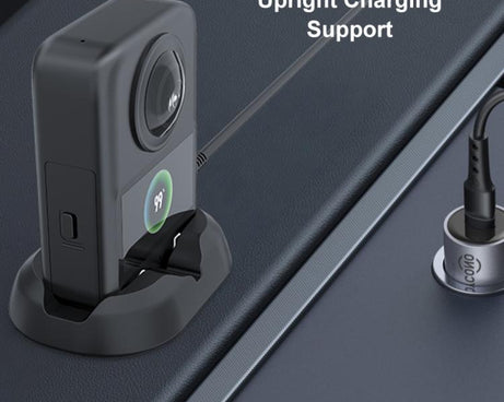 For DJI Osmo 360 PULUZ Car Silicone Base Stand