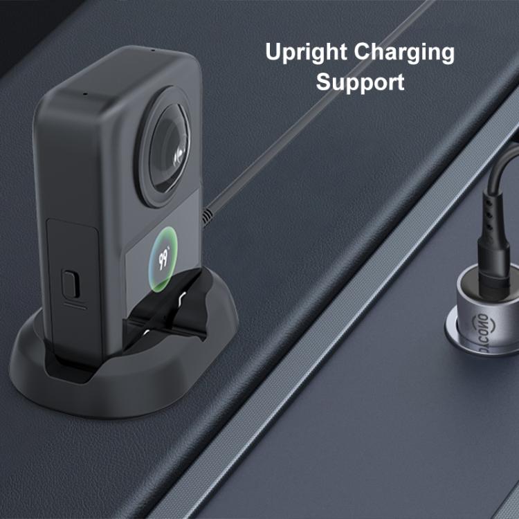 For DJI Osmo 360 PULUZ Car Silicone Base Stand