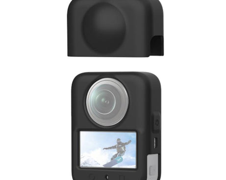 For DJI Osmo 360 PULUZ Silicone Body Protective Cover with Lens Cover