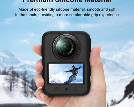 For DJI Osmo 360 PULUZ Silicone Body Protective Cover with Lens Cover