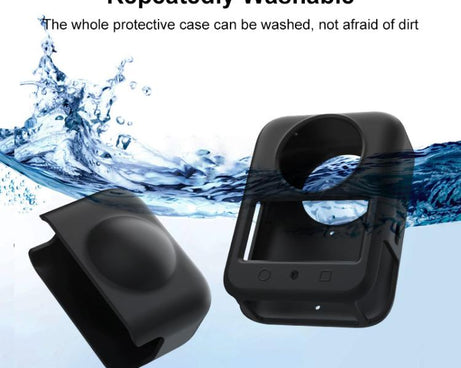 For DJI Osmo 360 PULUZ Silicone Body Protective Cover with Lens Cover