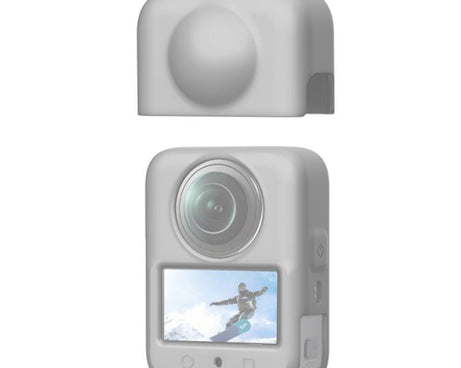 For DJI Osmo 360 PULUZ Silicone Body Protective Cover with Lens Cover