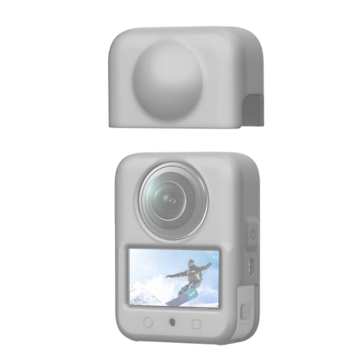 For DJI Osmo 360 PULUZ Silicone Body Protective Cover with Lens Cover