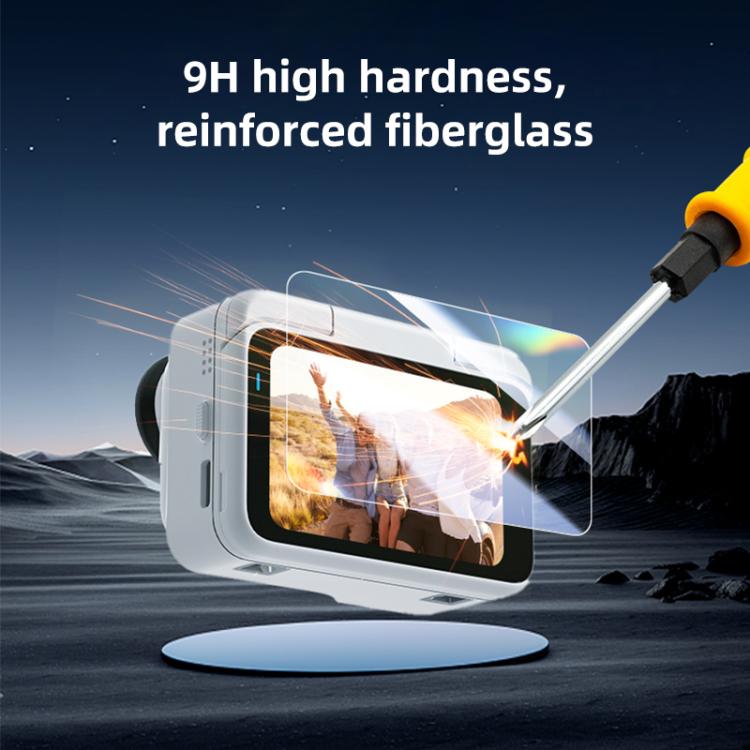 For Insta360 GO Ultra PULUZ 2 in 1 Screen + Lens Tempered Glass Film