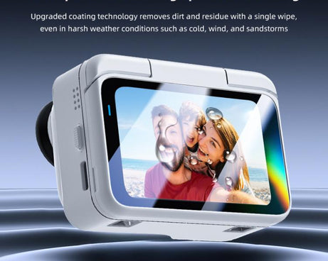 For Insta360 GO Ultra PULUZ 2 in 1 Screen + Lens Tempered Glass Film