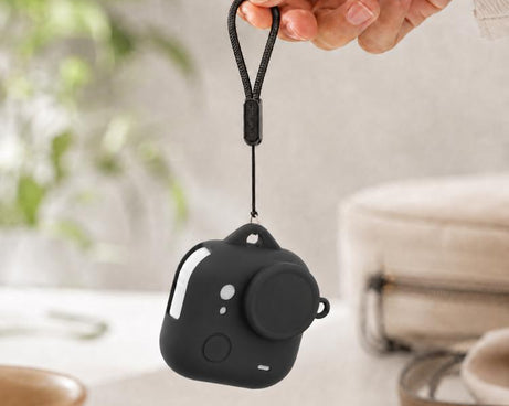 For Insta360 GO Ultra PULUZ Body Silicone Protective Cover with Lens Cap & Lanyards, Protective Cover (Black), Protective Cover (Red), Protective Cover (White)