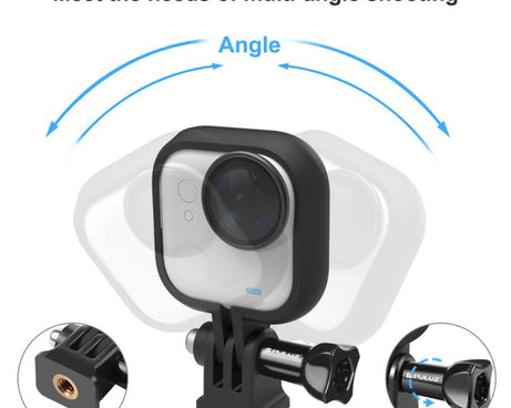 For Insta360 GO Ultra PULUZ PC Plastic Frame Adapter Base Mount, Plastic Frame