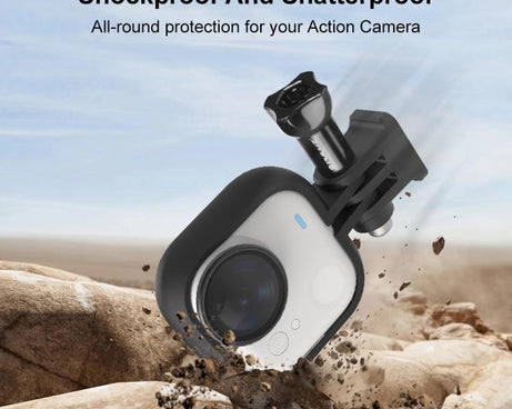 For Insta360 GO Ultra PULUZ PC Plastic Frame Adapter Base Mount, Plastic Frame