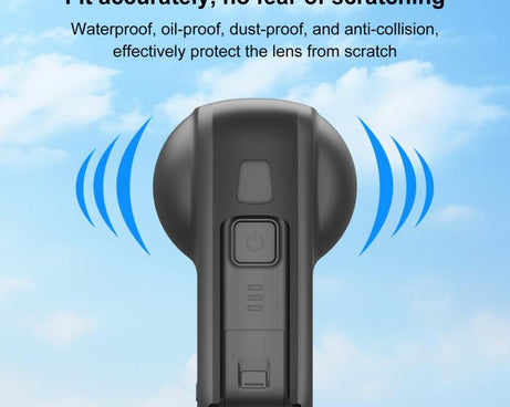 For DJI Osmo 360 STARTRC Camera All-in-one Body Lens Silicone Cover, Body Lens Silicone Cover
