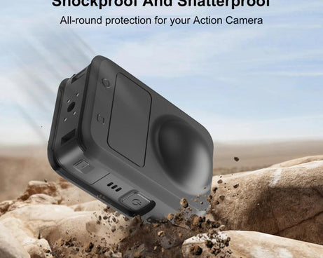 For DJI Osmo 360 STARTRC Camera All-in-one Body Lens Silicone Cover