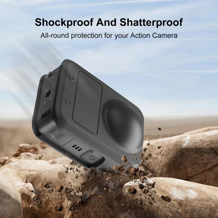 For DJI Osmo 360 STARTRC Camera All-in-one Body Lens Silicone Cover