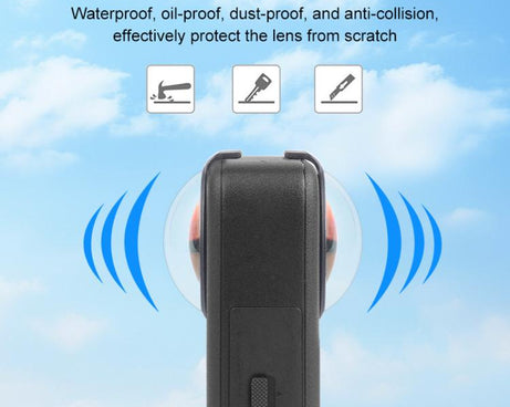 For DJI Osmo 360 PULUZ Optical Tempered Glass Cover Protective Lens Guard