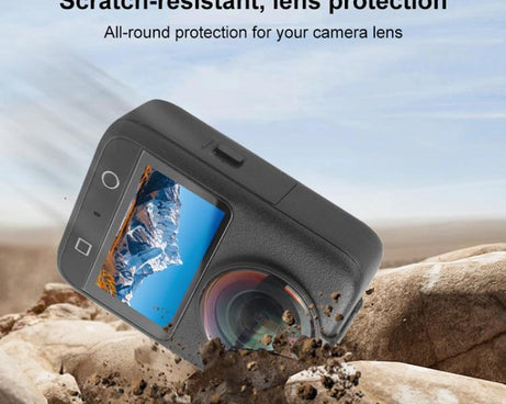 For DJI Osmo 360 PULUZ Optical Tempered Glass Cover Protective Lens Guard