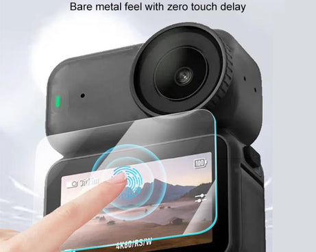 For DJI Osmo Nano PULUZ Tempered Glass Screen Film with Lens Hydrogel Film, For DJI Osmo Nano